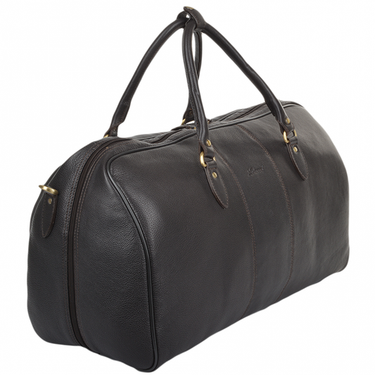 Large Soft Leather Holdall