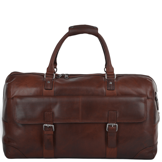 Tan Leather Holdall